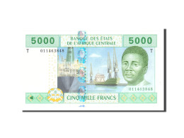 Billet, États De L'Afrique Centrale, 5000 Francs, 2002, Undated, KM:109T, NEUF - États D'Afrique Centrale