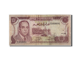 Billet, Maroc, 10 Dirhams, 1970/AH1390, Undated, KM:57a, B+ - Maroc