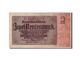 Billet, Allemagne, 2 Rentenmark, 1937, 1937-01-30, KM:174b, TTB - 2 Rentenmark