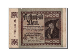 Billet, Allemagne, 5000 Mark, 1922, 1922-12-02, KM:81a, TB - 5.000 Mark