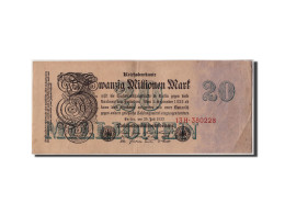 Billet, Allemagne, 20 Millionen Mark, 1923, 1923-07-25, KM:97b, TB+ - 20 Miljoen Mark