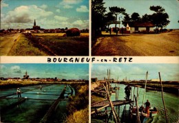 44-BOURGNEUF EN RETZ..4 VUES..CPM - Bourgneuf-en-Retz