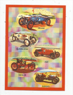 Cp , Automobile , De Course , Sport , DELAGE , BLITZEN BENZ , FIAT , DAIMLER , BUGGATI , Vierge , Ed : Minarro - Andere & Zonder Classificatie