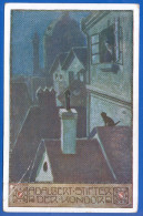 Fantaisie; Künstlerkarte; Ernst Kutzer Adalbert Stifter; Der Kondor; Bund Deutscher Österreicher; 1912 - Kutzer, Ernst