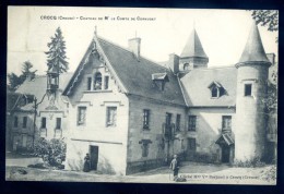 Cpa Du 23 Crocq - Chateau De Mr Le Comte De Cornudet     FEV16 16 - Crocq