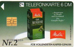 Café N°2 Coffee Melita Télécarte 2000 Exemplaires Allemagne K800 Phonecard Telefonkarte B 62 - K-Serie : Serie Clienti