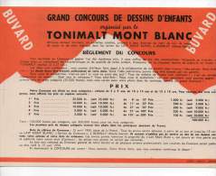 Buvard - Grand Concours De Dessins D'enfants Organisé Par Le Tonimalt Mont Blanc - Chocolat