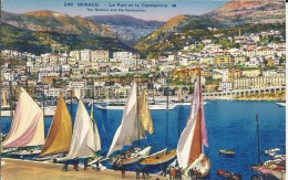 MONACO . LE PORT ET LA CONDAMINE - La Condamine