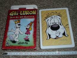 Rare Jeu Neuf De 54 Cartes Géantes Gai-Luron De Gotlib En Boite Avec Joker, BD - Otros & Sin Clasificación