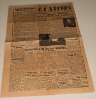 La Nation (du Centre) Du 22 Février 1945(l'antre Du Fauve) - Bookplates