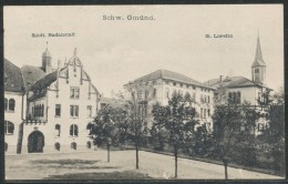 Deutschland -   Städt. Badanstalt   St. Loretto - Schwaebisch Gmünd