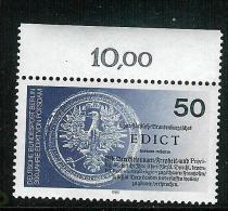 Berlin 1985: Mi.-Nr. 743, Von Potsdam,  Oberrand  ** - Nuevos
