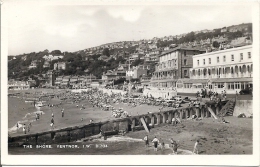 Carte Postale Postal Card Of Isle Of Wight The Shore Ventnor 1952 - Ventnor