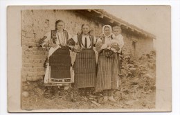 RAVIN De ZLOKUKJAN (SERBIE) - RARE CARTE PHOTO Du 23 JANVIER 1918- FEMMES MACEDONNIERRES Ou SERBES - Serbie