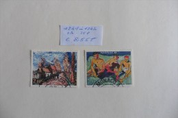 Monaco :Timbre N° 1241 /1244 Oblitéré Paul Gaugain - Collections, Lots & Series