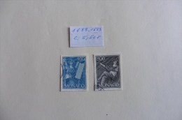 Monaco :Timbres N° 1688/1689  Oblitérés - Colecciones & Series