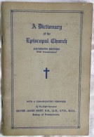 A DICTIONARY OF THE EPISCOPAL CHURCH  1960 . OLIVER JAMES HART - Other & Unclassified