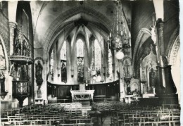 CPSM 34 MEZE L INTERIEUR DE L EGLISE LE MAITRE AUTEL 1961   Grand Format 15 X 10,5 Cm - Mèze