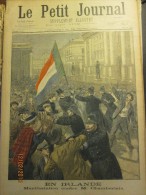 1899  Gravure Couleur EN IRLANDE     Manifestation Contre Chamberlain - Autres & Non Classés