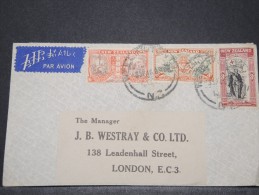 NEW ZELANDE - Env De Wellington Pour Londres GB - 1946 - A Voir - P 16652 - Storia Postale