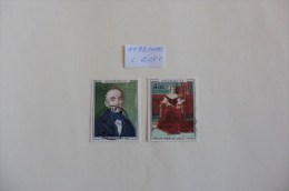 Monaco :Timbre N° 1172 /1173     Oblitéré Portraits - Used Stamps