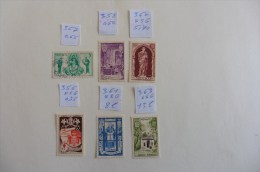 Monaco : 6   Timbres    Oblitérés - Lots & Serien