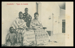 ANGOLA - BENGUELA - CATUMBELA - COSTUMES - Typos De Boamba   Carte Postale - Angola
