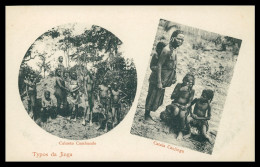 AFRICA - ANGOLA -COSTUMES - Typos Da Jinga  Carte Postale - Angola