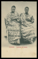 ANGOLA -BENGUELA - CATUMBELA  - COSTUMES - Raparigas Boanda   Carte Postale - Angola