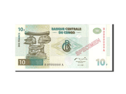 Billet, Congo Democratic Republic, 10 Francs, 1997, 1997-11-01, KM:87s, NEUF - Demokratische Republik Kongo & Zaire