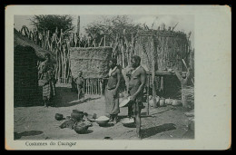 ANGOLA -CUANGO-CUBANGO - CUANGAR -  COSTUMES   ( Ed. Herculano De Campos)  Carte Postale - Angola