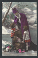 0. CPA - Fantaisie - Fête - Vive SAINT NICOLAS - Enfants - Filles - Fillettes    // - Saint-Nicholas Day