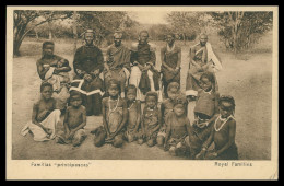 AFRICA - ANGOLA - COSTUMES - Familias "principescas" ( Ed. Casa 31 De Janeiro)  Carte Postale - Angola