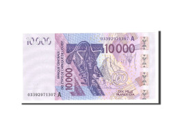Billet, West African States, 10,000 Francs, 2003, Undated, KM:118Aa, NEUF - Stati Dell'Africa Occidentale