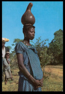 ANGOLA - COSTUMES - Transportando água ( Ed. Cong. Do Esp. Santo-L.I.A.M. Nº 13)  Carte Postale - Angola