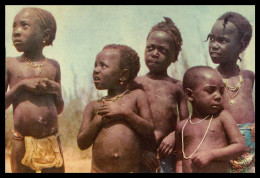 AFRICA - ANGOLA - COSTUMES - Infantis - «Estrelas» De Beleza ( Ed. Jomar C. P. )  Carte Postale - Angola