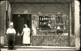 Anderlecht : CARTE PHOTO : Epicerie De Bolster-Peeters Voir Scan Pli Au Milieu) Rue De La Bougie 13 - Anderlecht