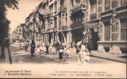 Molenbeek :  Paroisse  St Rémy Procession Dans Les Rue De La Paroisse .. Bd Du Jubilé ? - Molenbeek-St-Jean - St-Jans-Molenbeek