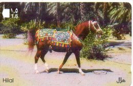 Cheval Horse Animal  Télécarte  Phonecard  Telefonkarte B 99 - Oman