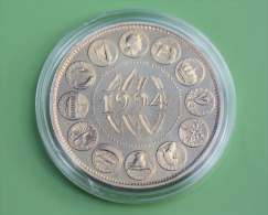 Très Belle Médaille D´un ECU 1994 - 41mm - Bronze Vénitien - ECU Token Brass - Europa - Monnaie De Paris - EURO - Euros Des Villes