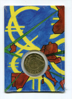 Monnaie Neuve "1/4 Euro Des Enfants" 2002 Sous Encart D'origine Scellé - French Euro - Euros Des Villes