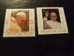 VATICANO 2013 FRANCESCO 85 C 2 € USATO - Used Stamps