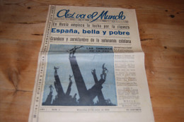 Asi Va El Mundo Revista De La Prensa Universal N°3 (1934) Turquie, Catalogne, P. Iglesias, Hitler, Lupescu, H. G. Wells - [1] Jusqu' à 1980