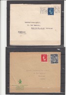 Lot De 2 Lettres   Des PAYS BAS  Annee 1946       Pour BORDEAUX - Cartas & Documentos