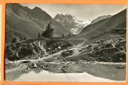 LOL276, Vallée D'Arolla, Mont Collon, Lac Bleu De Lucel, 9199,  Circulée 1954 - Saint-Luc