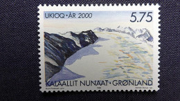 Grönland 343  **/mnh, Jahr 2000, Kante Des Inlandseises - Ungebraucht