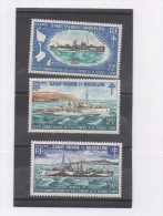 SAINT-PIERRE Et MIQUELON : Vaisseaux De Guerre - 30 Ans Du Ralliement à La France Libre - De Gaulle - - Unused Stamps