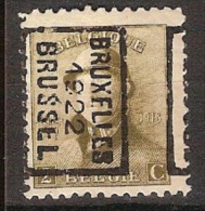 Nr. 166 ; Voorafgestempeld Nr. 2861 BRUXELLES 1922 BRUSSEL MNH XX In Goede  Staat ( Zie 2 Scans ) ! Inzet Aan 5 € ! - Rollo De Sellos 1920-29