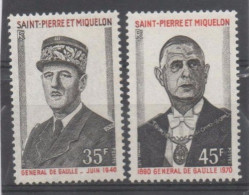 SAINT-PIERRE Et MIQUELON : Général De Gaulle : Anniversaire De Sa Mort - - Ongebruikt