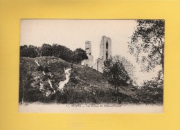 * CPA..dépt 80..BOVES   :  Les Ruines Du Château Féodal    :  Voir Les 2 Scans - Boves